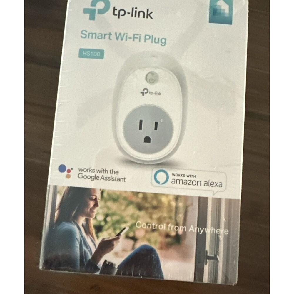 TP-LINK Kasa HS100 Smart Wi-Fi Plug - Google, Alexa, Samsung, Apple, New In Box